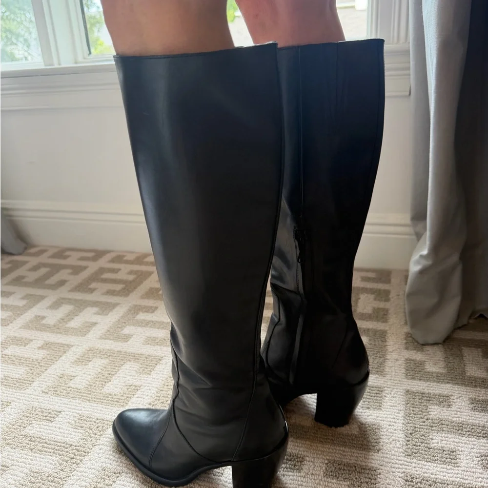 rag & bone Black Leather Boots